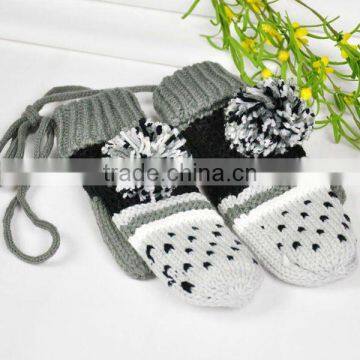 Acrylic Fashion Women Winter Gloves For Outdoor Sports ZMR613