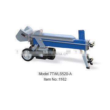 Horizontal log splitters with dual operating levers