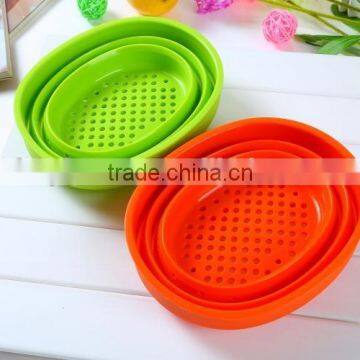 Silicone Garbage Bucket Fashion Sundries Basket Waste Basket