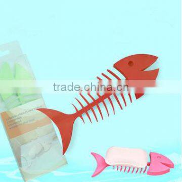 Wholesale Fishbone Shape Plastic Soap Holder Made in China photo-3