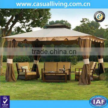 Outdoor Luxury Waterproof Polyester Backyard Garden Rome Gazebo Tent