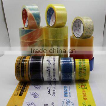 12 years Packing Adhesive Bopp Acrylic Glue Hot Melt Tape For Packaging