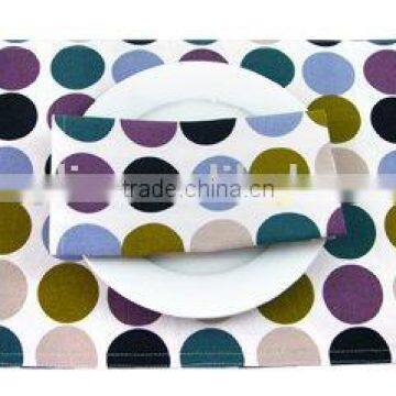 placemat and napkin 100% cotton