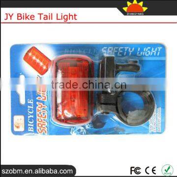 Jing Yi 5 LED 4 Mode Red Light Bike Safety Accessories Bike Tail Light photo-6