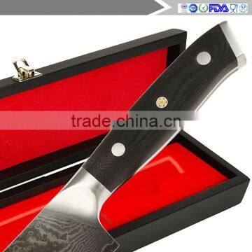 Japanese Chef Knife for Sushi 8 Inch - Professional VG10 Damascus With Gift Case photo-6