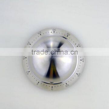 Stainless Steel Silver Spaceship Shape Kitchen Timer photo-4