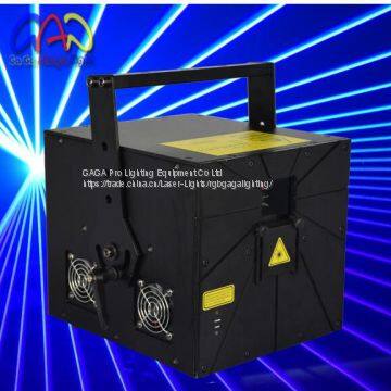 RGB 1800MW Stage Disco Laser Lights Party Lighting Equipment Musical Laser Light Show