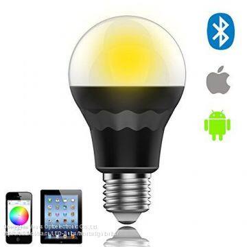 china led bulb 7.5W RGBW Bluetooth smart LED Bulb Multi-colored lamp E27 lighting