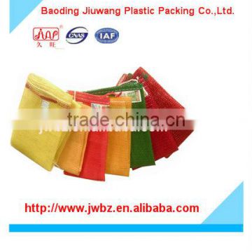 Polypropylene Vegetables net packing bags, tubular mesh bags China