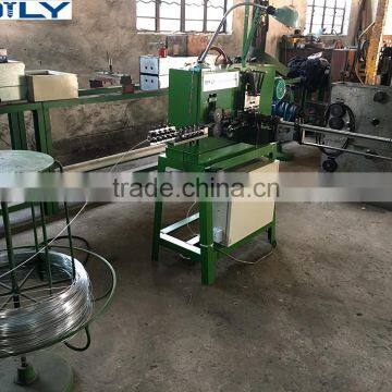 Professinal Factory Supply Hot Melt Tapes Hog Ring / c Shape Nails /c Ring Staples Making Machine photo-5