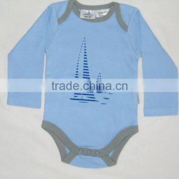 Newborn Baby Bodysuit 100% Organic Cotton White Baby Clothing Summer Style Long Sleeves Clothes photo-4