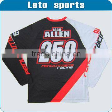 custom made high quality racing shirts motocross suit manufacturers