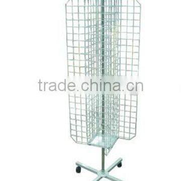 Rotating Wire Mesh Display Racks and Stands photo-3