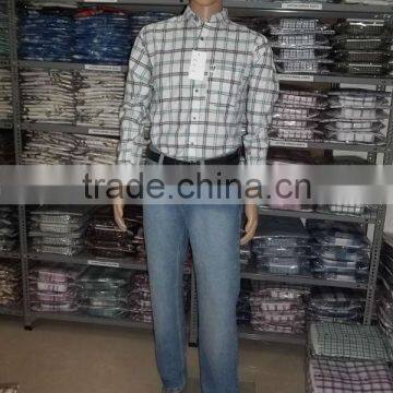 GENTS FULL SLEEVES POLY COTTON CHECKS FORMAL SHIRTS photo-3
