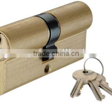 double open brass high quality cylinder