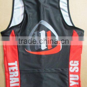 Specialized Professional Custom Tri Top Sleeveless Bottom Triathlon Suit photo-3