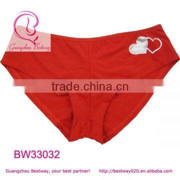 Sex picture of hot sale red gift underwear for woman