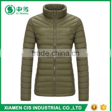 Latest Fashion Winter Ultra Light Slim Fit Woman Black Padded Jacket photo-3