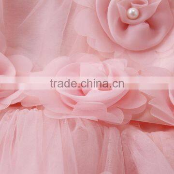 2017 New Style Winter Fall Baby Girls Pink Princess Flower Party Dress Baby Dresses Girls Purple Long Sleeves Designer Dresses photo-4