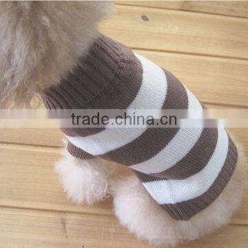 Turn Down Collar Knitting Patterns for Dog Clothes Sweater photo-3