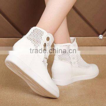 Zm50243b Height Increasing Women Shoes Summer New Style Hollow Out Breathe Lady Shoe photo-2
