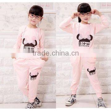 Latest CUTE Kid Sports Style Cute Girls Hoodies SV006224 photo-2