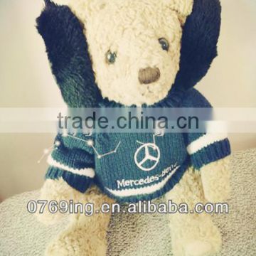 Sweater for Bear Toy, Bear Knitted Jersey,Knitted Sweater for Stuffed Toy