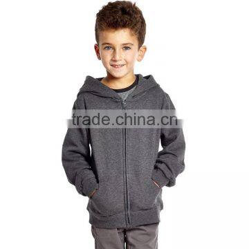 Bulk Children Jacket 60% Cotton 40% Polyester Design Your Own Fleece Zip Hoodie photo-4