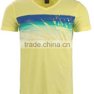Custom High Quality O Neck Man Screen Printing T-Shirt photo-3