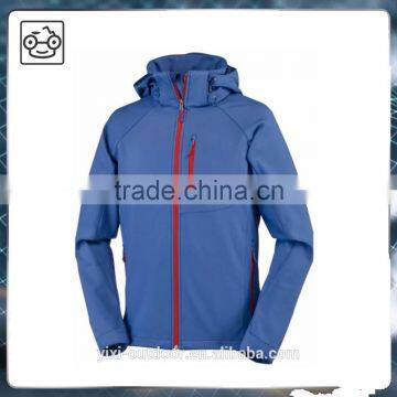 OEM wholesale custom men winter coats hoody softshell jacket men's coat