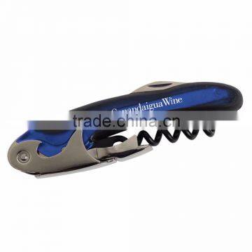 Bordeaux Wine Opener - Has Black Non-stick Coated Corkscrew, Double Hinge Lever and Comes With Your Logo photo-2