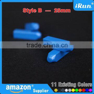 White Yeezy Shoelaces Metal Endings - 25mm Red DIY Metal Shoe Laces Aglets - Shoelaces Tips For Replacement Air Yeezy Shoe photo-5