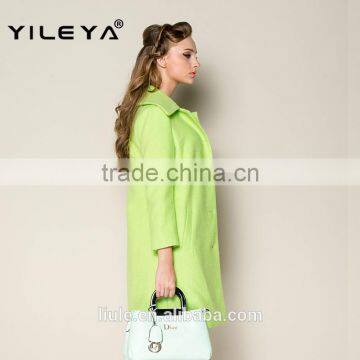 High Fashion Winter Plain Luxury Elegant Women Long Coat Turkey, Women Model Coat photo-6