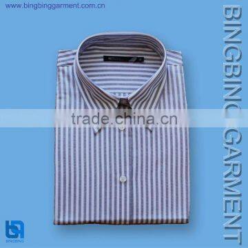 men's business stripe shirt