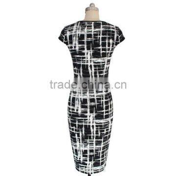 Women Milk Silk With up Hip Dresses photo-2