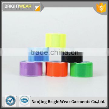 Custom logo printed reflective slap wrap slap band wristband