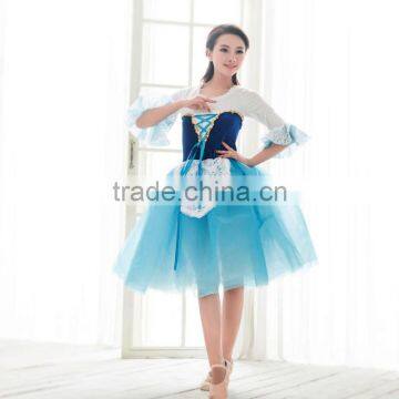 2014 Girls Competition Dance Wear Tutu Dress Costume Kids&teen -princess Girls Dress Costume-shiny Country Girl Ballet Dance photo-2
