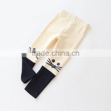 hot sell leggings cotton fabric printing leggings kids pants