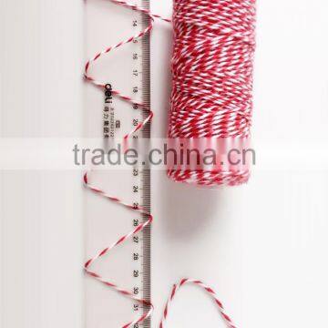 2ply Double Color100% Cotton Thread for DIY Crafts photo-3