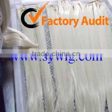 Wholesale synthetic hair extension weft