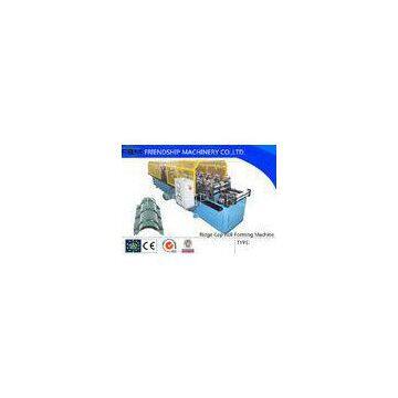 Cap Ridge Metal Forming Machinery controlled by control panel
