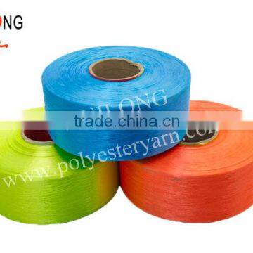 300D 100% polyester filament yarn FDY dope dyed yarn from China