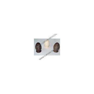 Curtain Pelmet Pole Finials photo-2