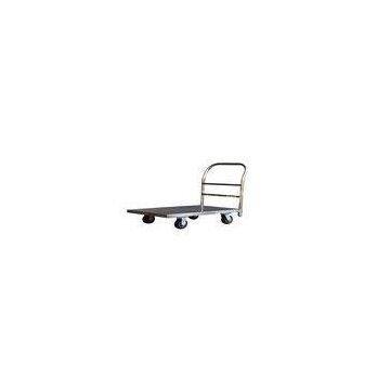 Durable SS Foldable Platform Hand Truck Trolley For Hotel , Airport , Railway Station