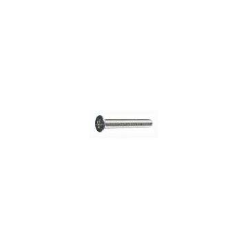 Cross recessed flat head manchine screw