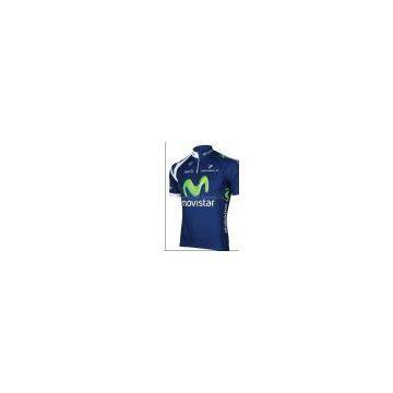 2012 new Team cycling jersey movistar