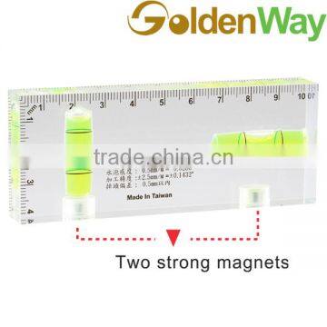 Transparent Acrylic Level Ruler