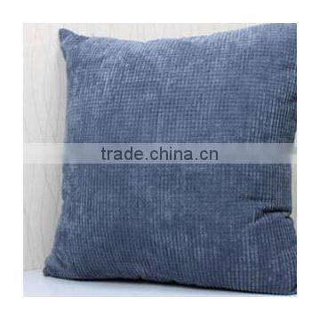 2014 Xinbo strip pattern coral fleece cushion cover decor gift pillow case