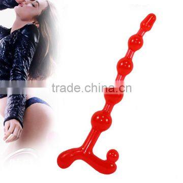 Non-toxic Anal Beads Gourd Type Anal Balls Butt Plug, Anal Toys Silicone Anal Sex Toy, Woman Man Sex Product