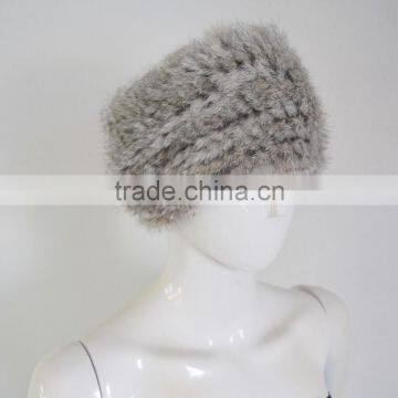 SJ114 Real Rabbit Fur Headwear Manufacturer